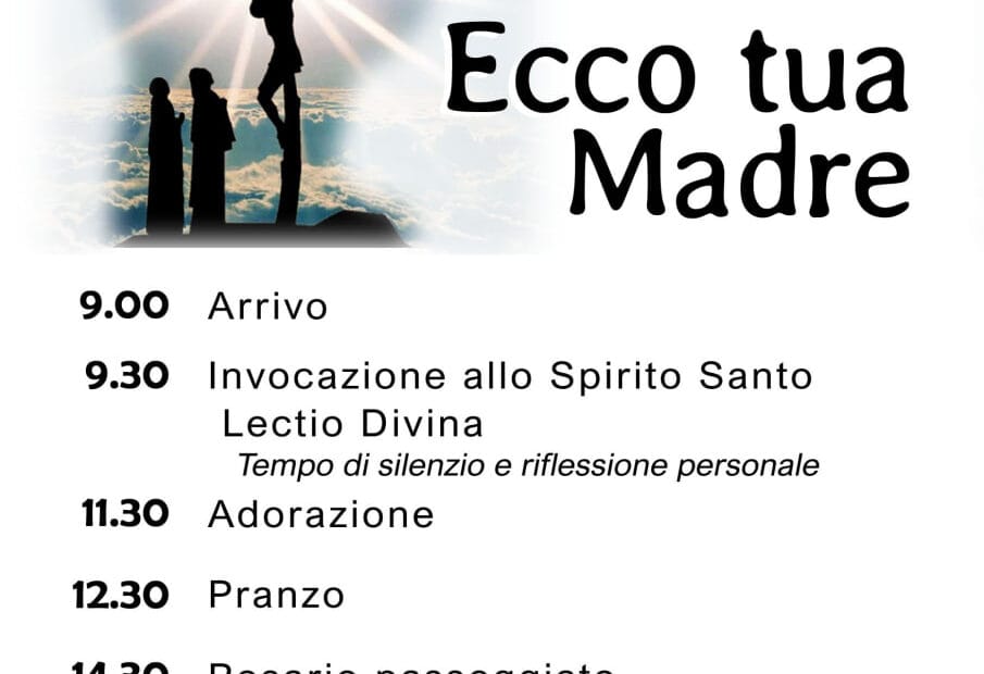 Programma Giornata Mariana 17 Maggio 2025