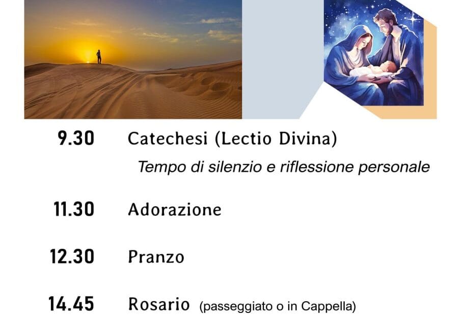 Programma deserto 29 nov 2025